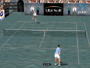 All Star Tennis 2000 (FR) screen shot game playing
